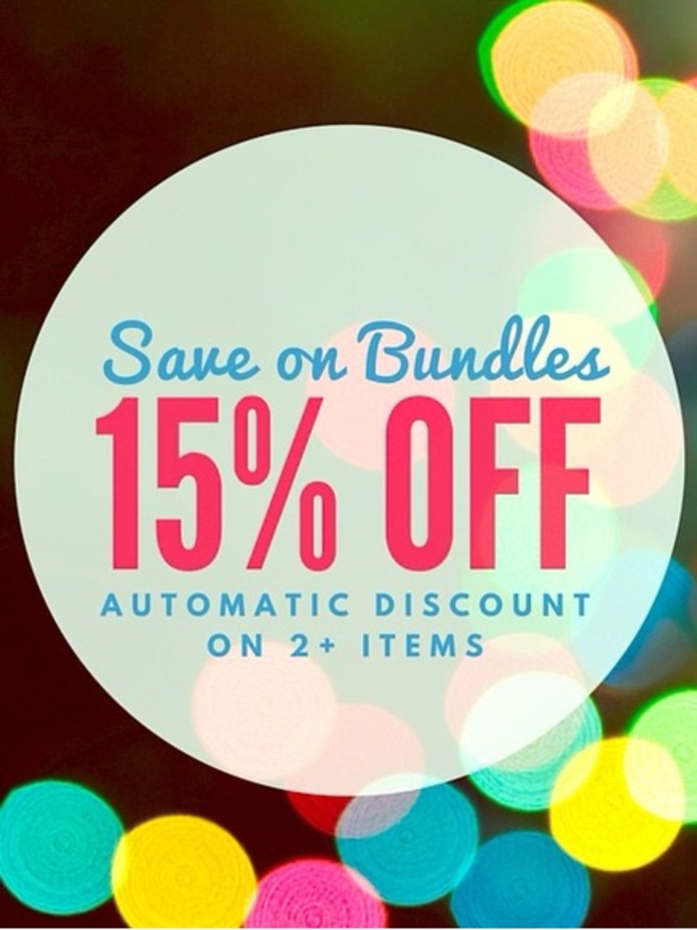 Don’t miss the 15% discount opportunity!